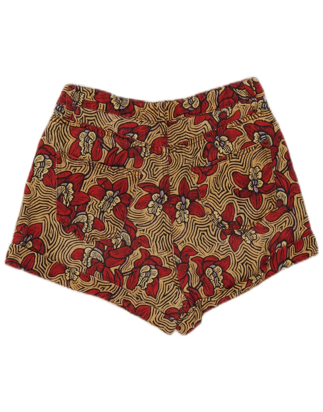 Pantaloni scurți casual pentru femei Billabong W28 Bumbac Floral Multicolor Mediu