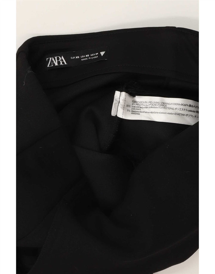 Fustă mini pentru femei Zara XS W24 Poliester negru