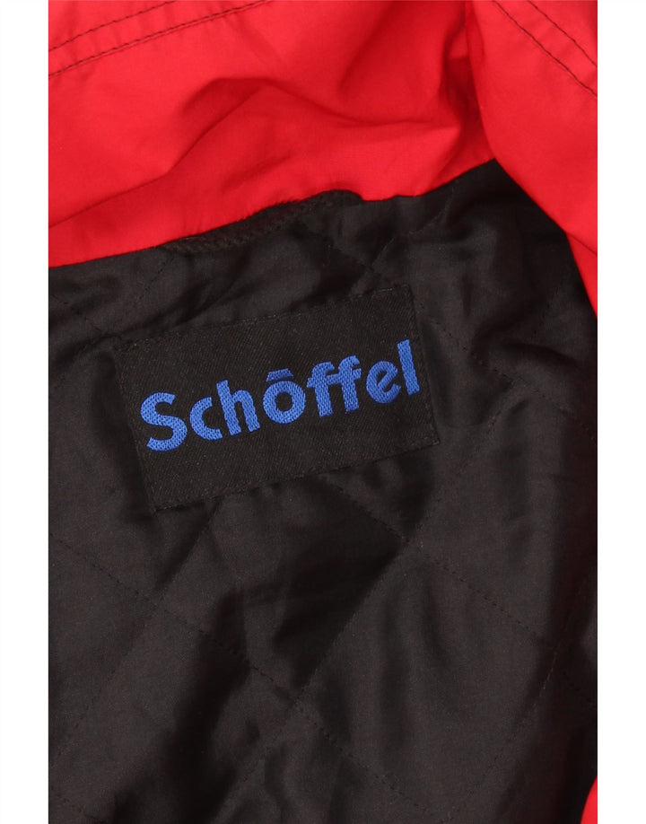 Jachetă de schi cu glugă pentru bărbați SCHOFFEL UK 42 XL Roșu Colorblock