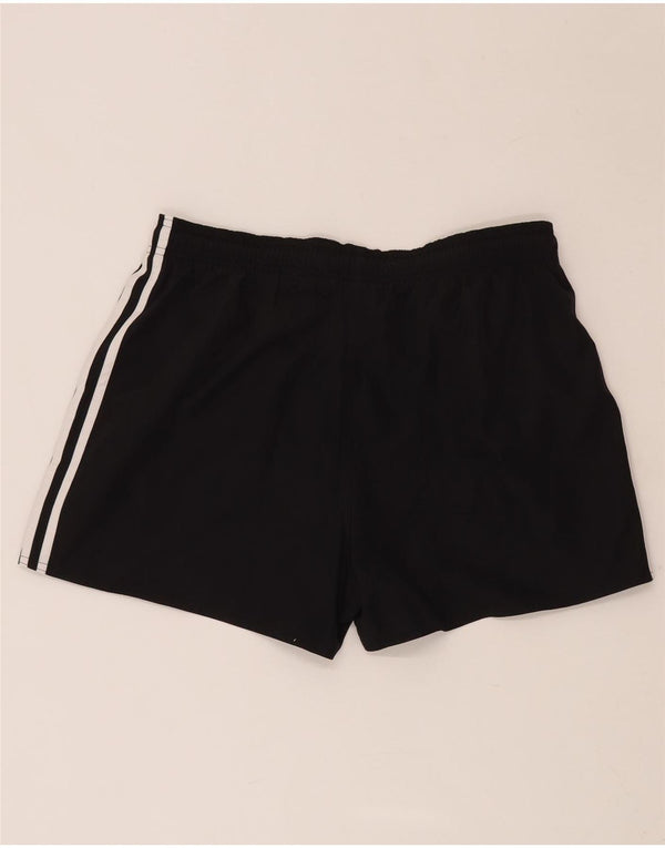 Pantaloni scurți sport ADIDAS pentru femei UK 14, mari, negru, poliester