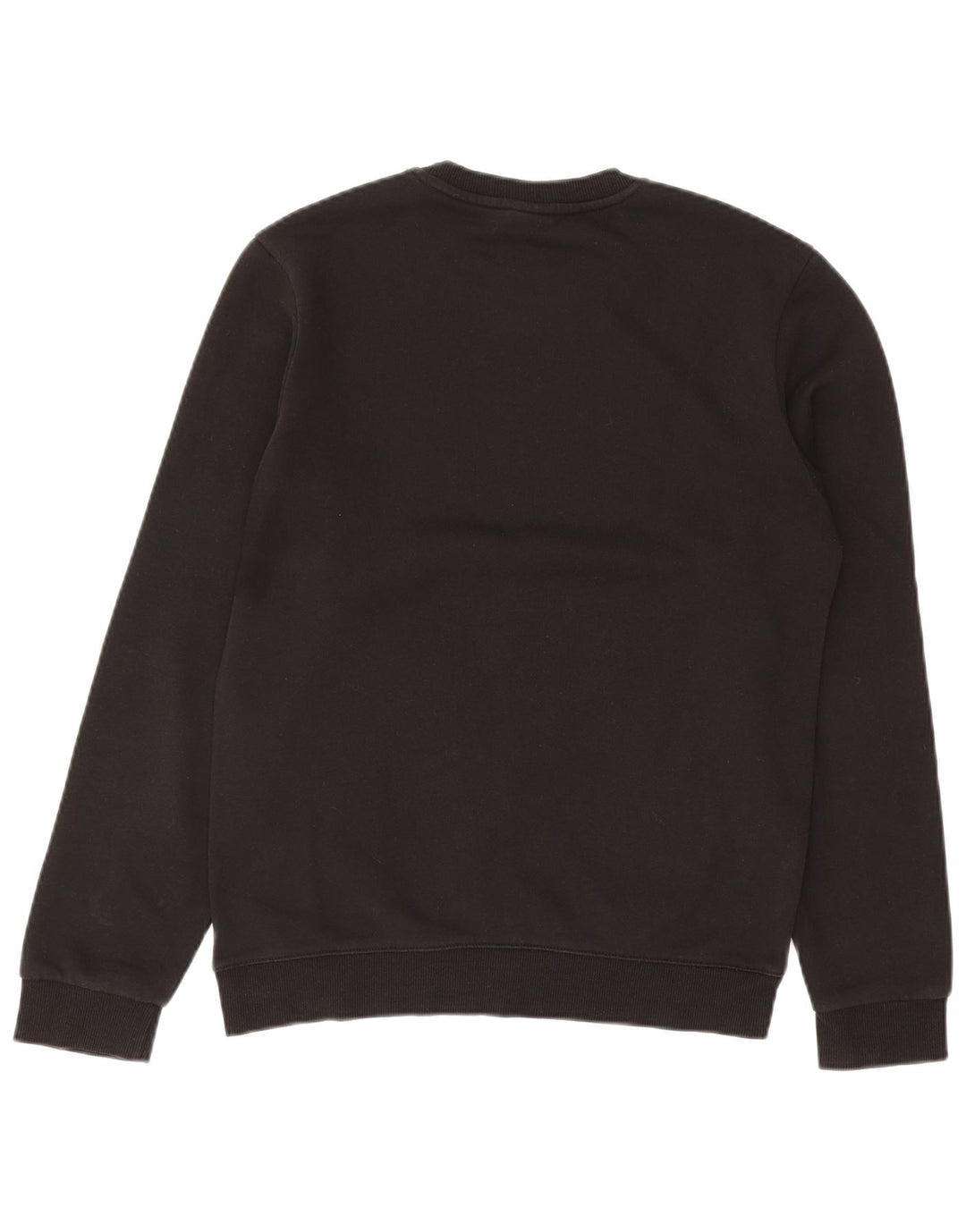 REEBOK Mens Graphic Sweatshirt Jumper Small Black Cotton