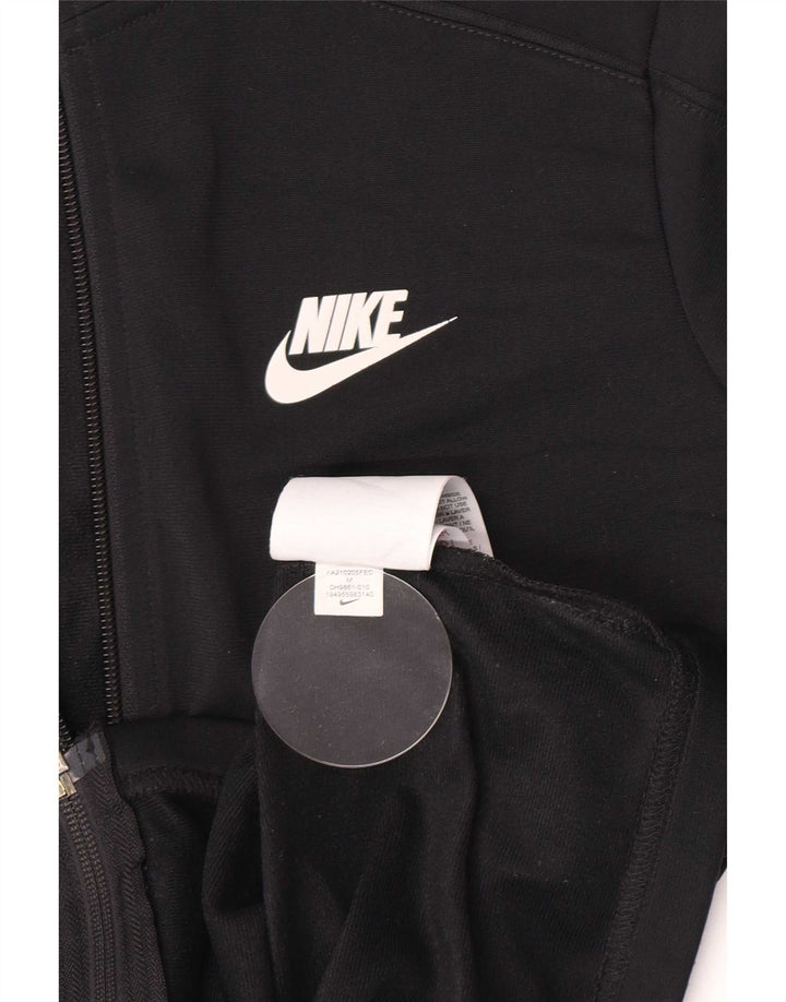 Jachetă de trening pentru băieți Nike 10-11 ani Poliester negru mediu