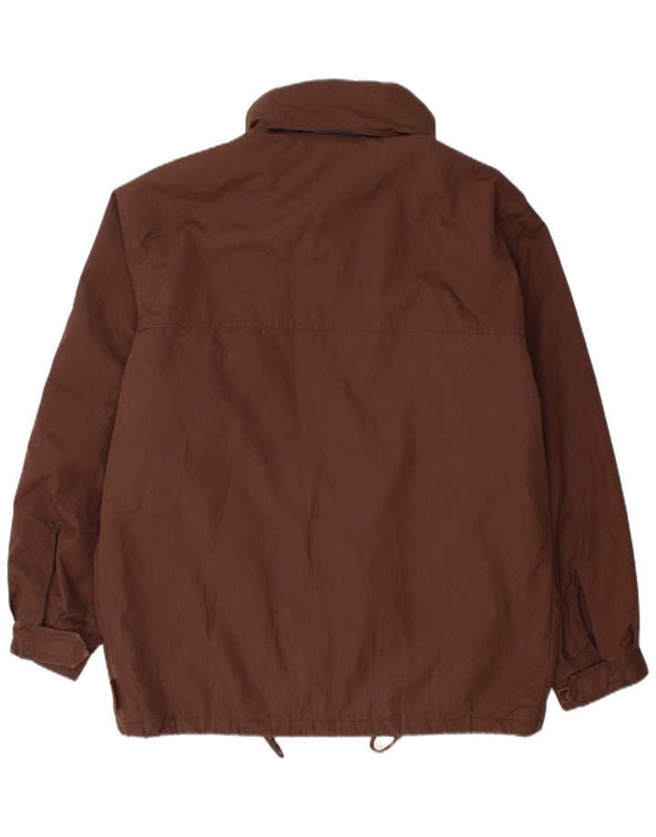 Jachetă cu glugă pentru bărbați FILA Magic Line IT 50 Poliester maro mare