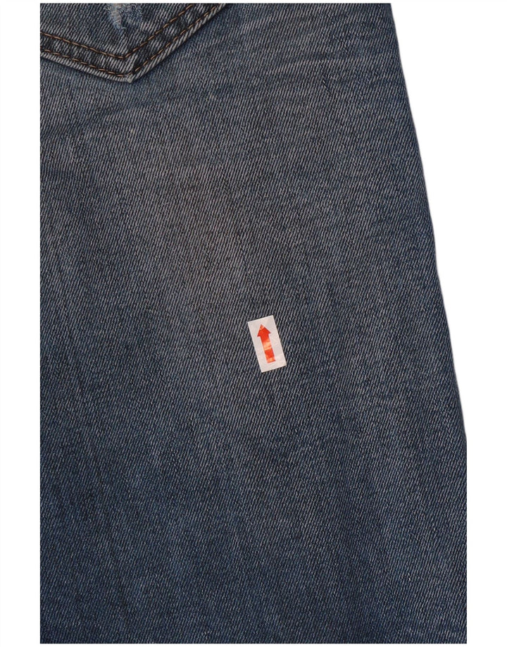 Jeans slim skinny Thommer Distressed pentru bărbați Diesel L31 L32 Bumbac albastru