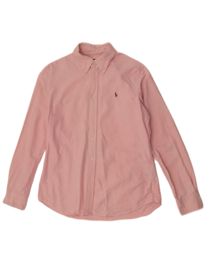 Cămașă personalizată pentru bărbați Ralph Lauren, bumbac mare, roz