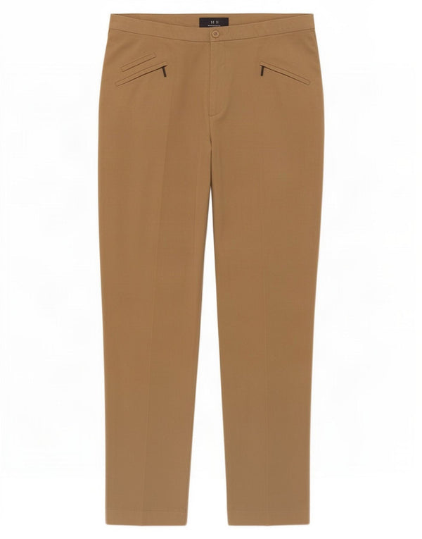 Marks & Spencer Pantaloni casual slim pentru femei UK 16 Large W34 L30 Maro