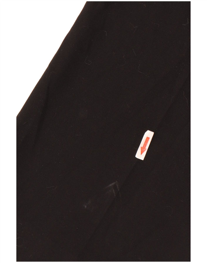 Pantaloni Drepți Casual Zara Femei Mediu L28 L32 Negru