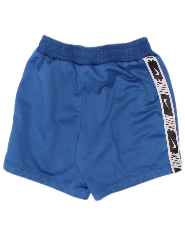 Pantaloni scurți sport grafic Nike pentru bebeluși 18-24 luni, albastru, poliester color bloc