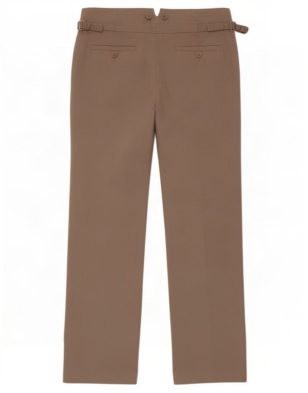Gap Pantaloni Chino Modern Flare pentru femei UK 12 Medium L32 L31 Bej Bumbac