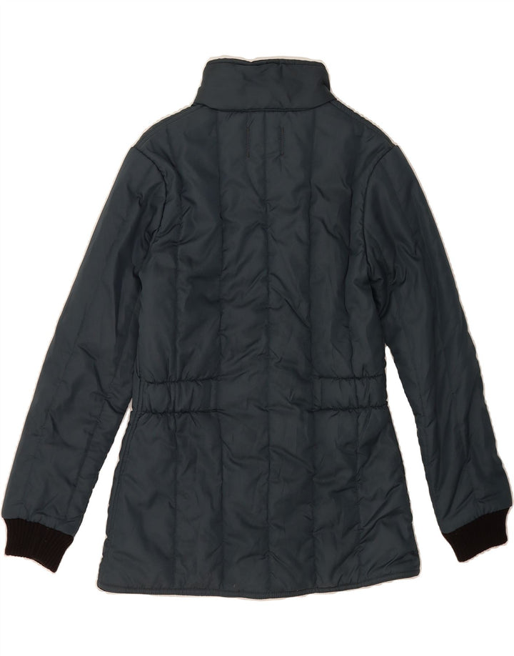 REFRIGIWEAR Mens Padded Jacket UK 38 Medium Black Polyester Vintage Refrigiwear and Second-Hand Refrigiwear from Messina Hembry 