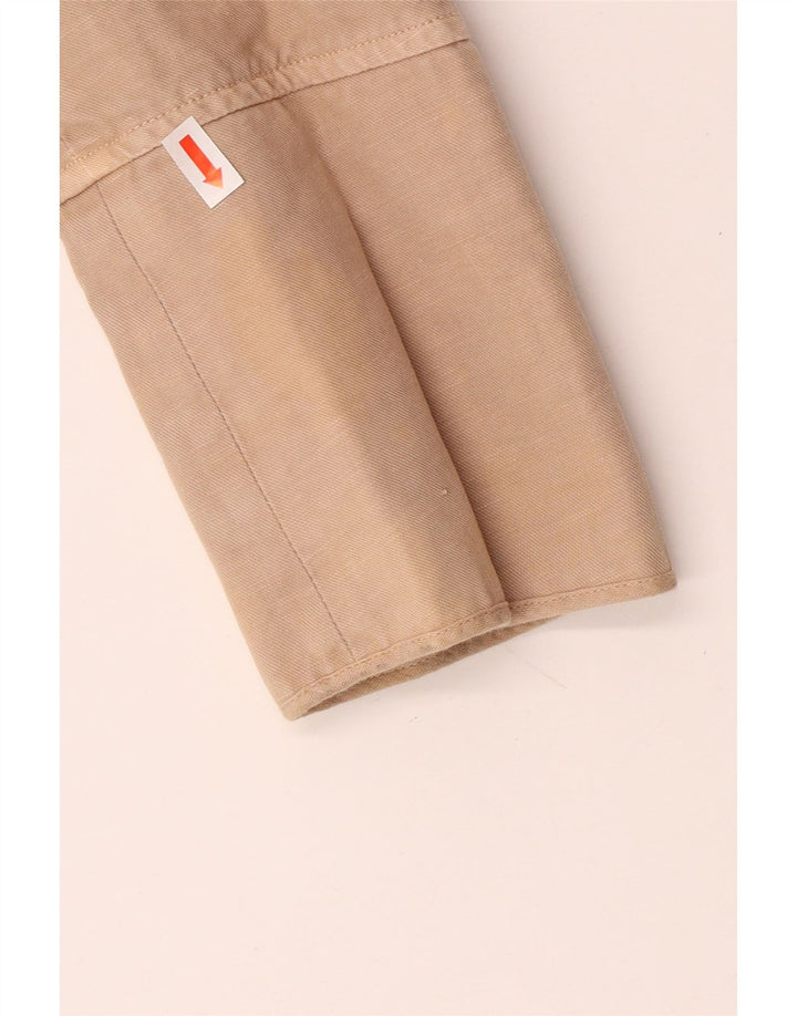 Jachetă pentru femei PINKO cu 2 nasturi, UK 8, bumbac, bej