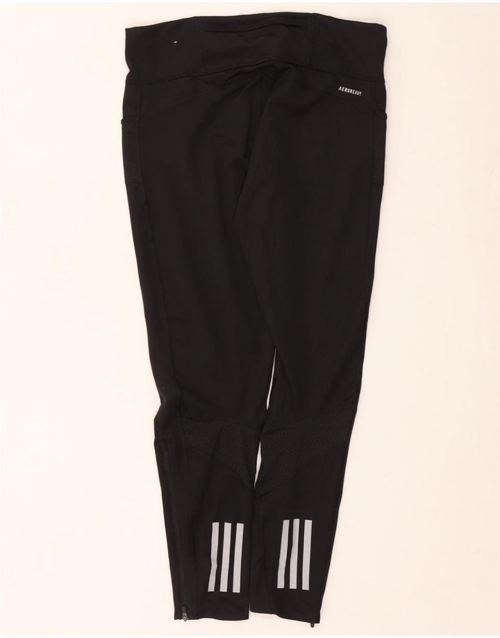 Leggings Aeroready ADIDAS pentru femei Marea Britanie 16/18 Poliester negru mare