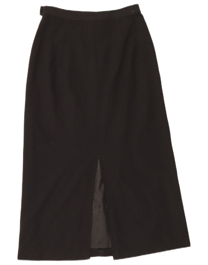 Fusta Maxi pentru femei Marks & Spencer UK 12 Medium W28 Poliester negru
