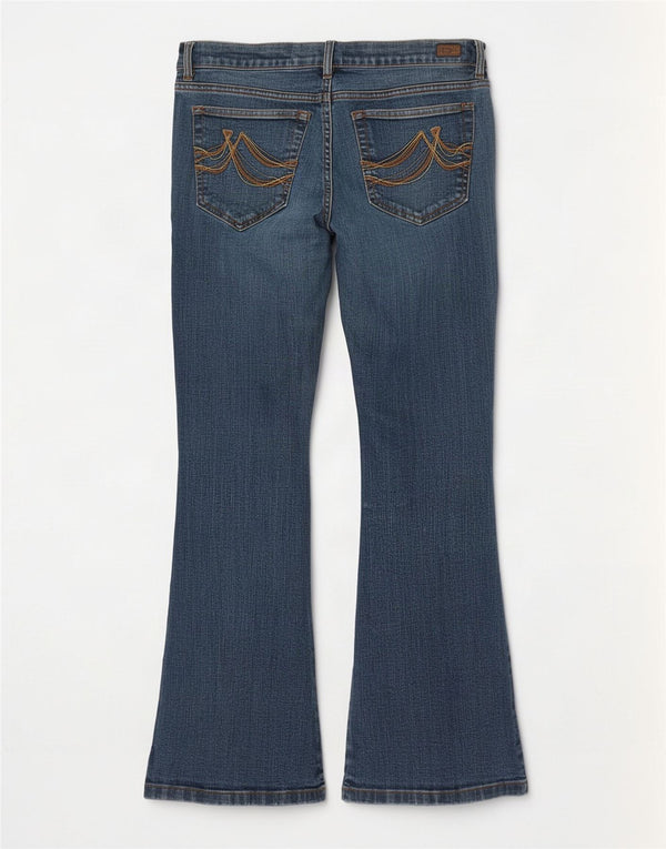Blugi Dkny pentru femei Bootcut W30 L28 Albastru