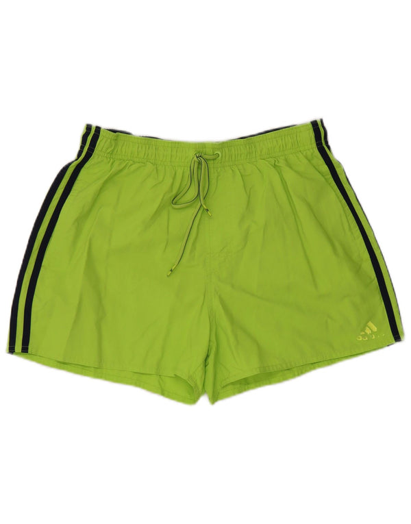 Pantaloni scurți sport ADIDAS pentru bărbați, nailon verde mediu