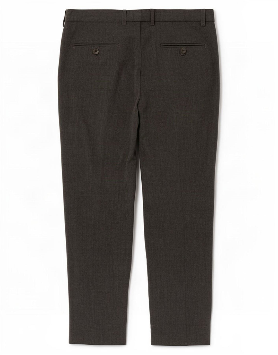 Pantaloni de costum pentru bărbați Marks & Spencer, cu ajustare normală, L36 L29, poliester gri
