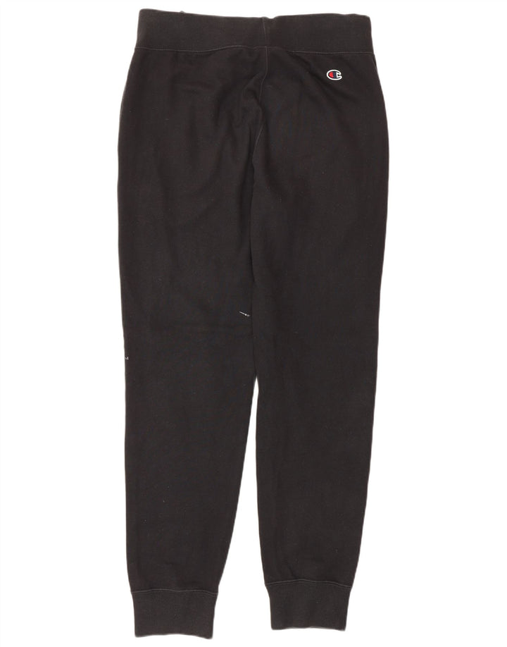 Pantaloni de trening grafic pentru bărbați CHAMPION Pantaloni de jogging Bumbac negru mic