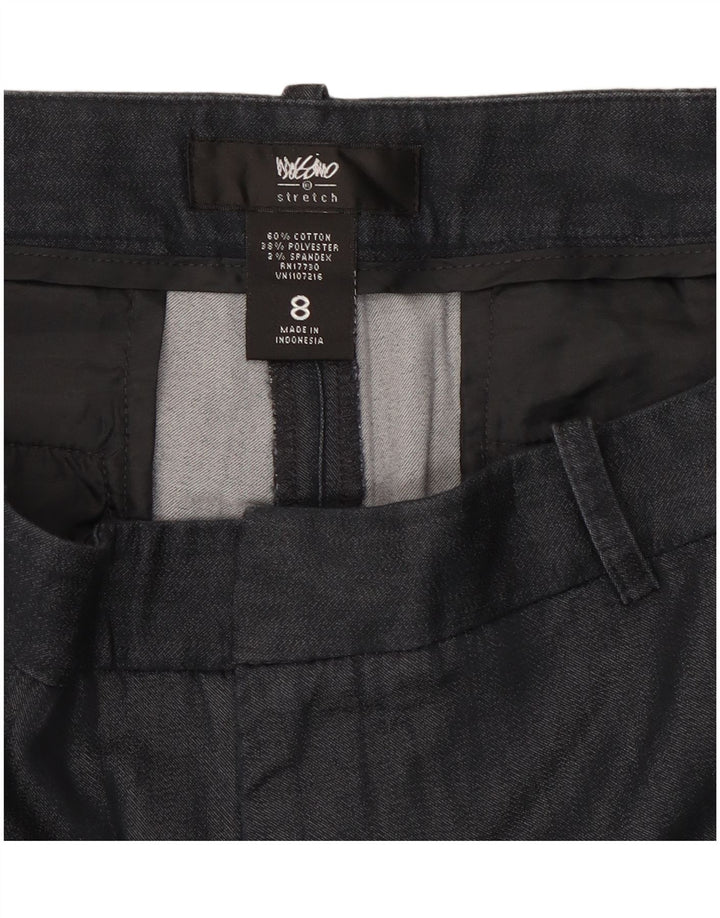 Pantaloni scurți chino MOSSIMO pentru femei US 8 Medium W30 bumbac negru