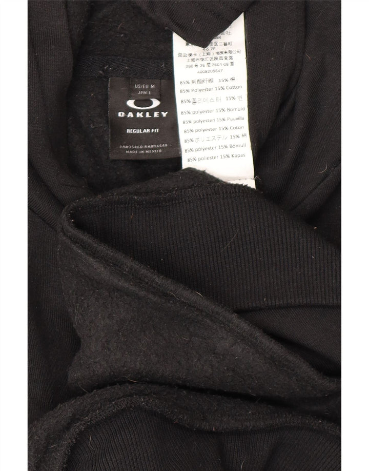 Pulover OAKLEY pentru bărbați, cu formă regulată, poliester mediu negru