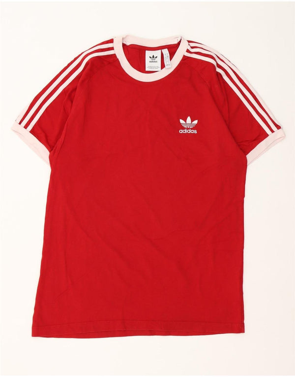 Tricou pentru bărbați Adidas Top mare bumbac roșu