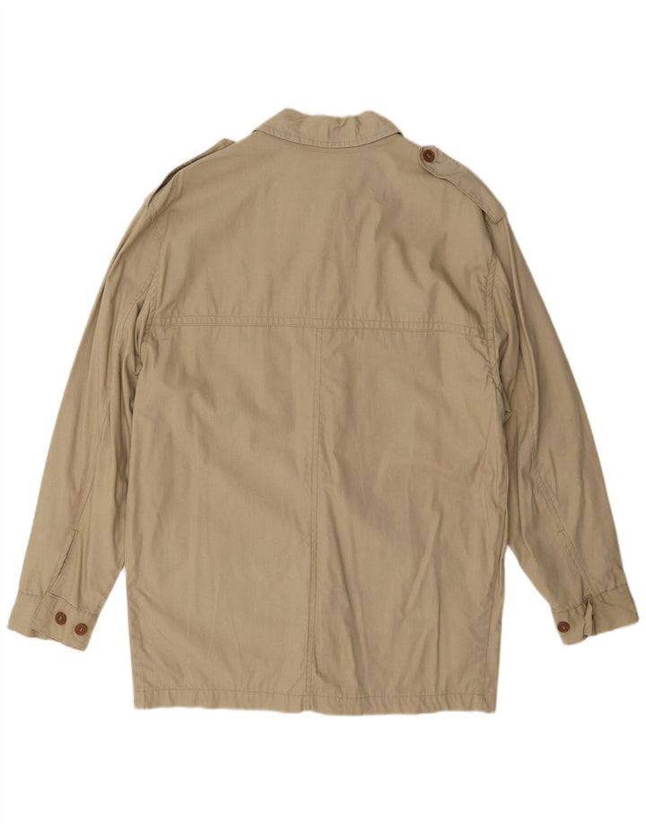 Jachetă militară pentru bărbați Casucci IT 46 Small Beige Bumbac