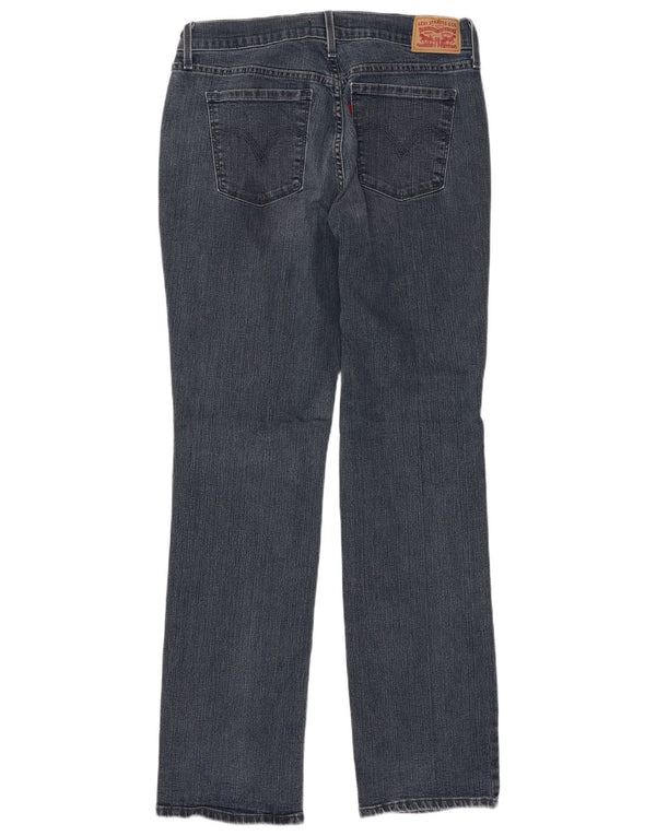Blugi drepti 505 pentru femei LEVI'S US 8 Medium W29 L32 Bumbac bleumarin