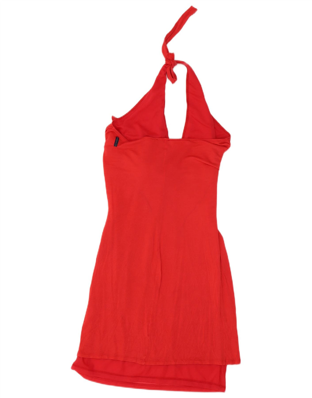 Rochie Halter pentru femei Armani Jeans UK 12 Medium Red