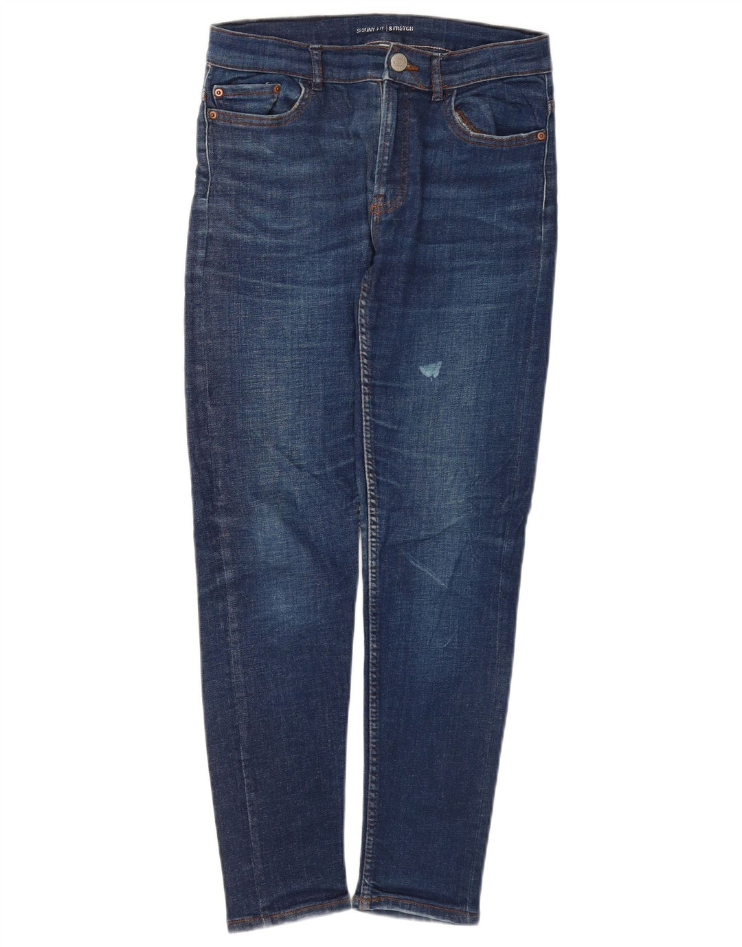 Blugi skinny dama Zara W28 L26 Albastru