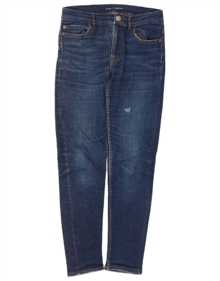 Blugi skinny dama Zara W28 L26 Albastru