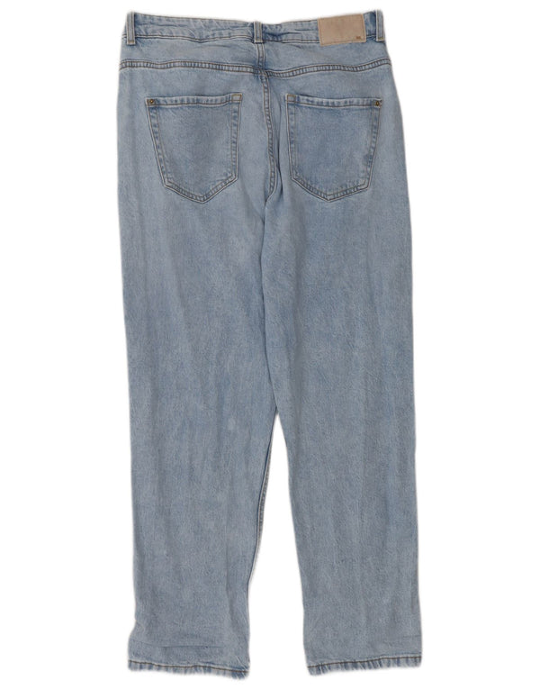 Blugi conici pentru femei Zara EU 42 Large W32 L27 Blue Bumbac