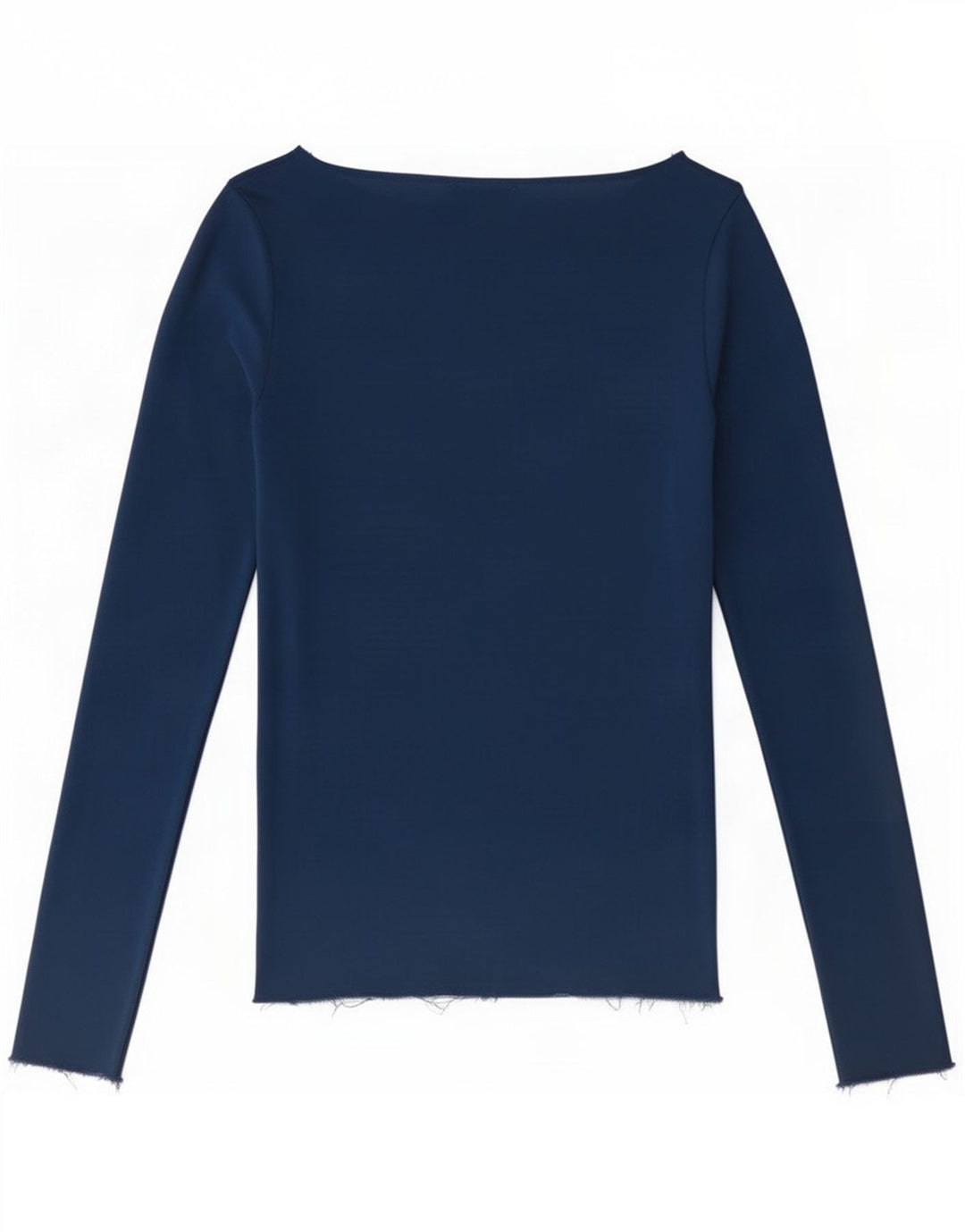 Top pentru femei Zara cu mânecă lungă UK 8 Mic Bleumarin