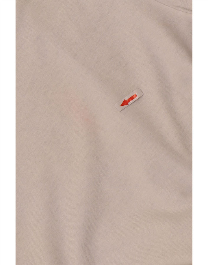 Bluză supradimensionată pentru femei Zara UK 14 Medium White Colorblock Bumbac