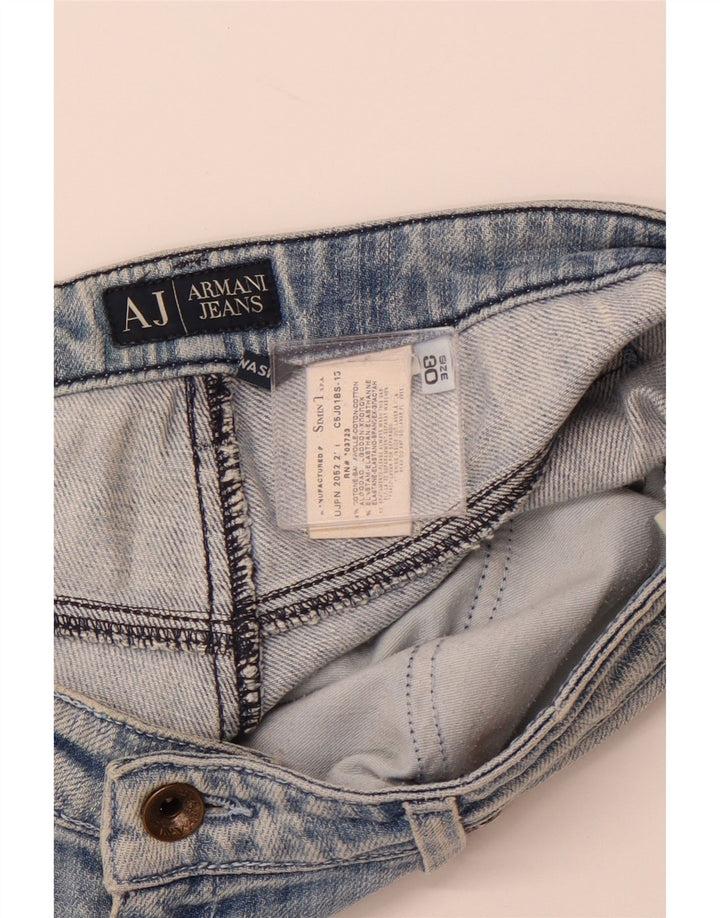 Blugi Bootcut Dama ARMANI W30 L31 Bumbac Albastru