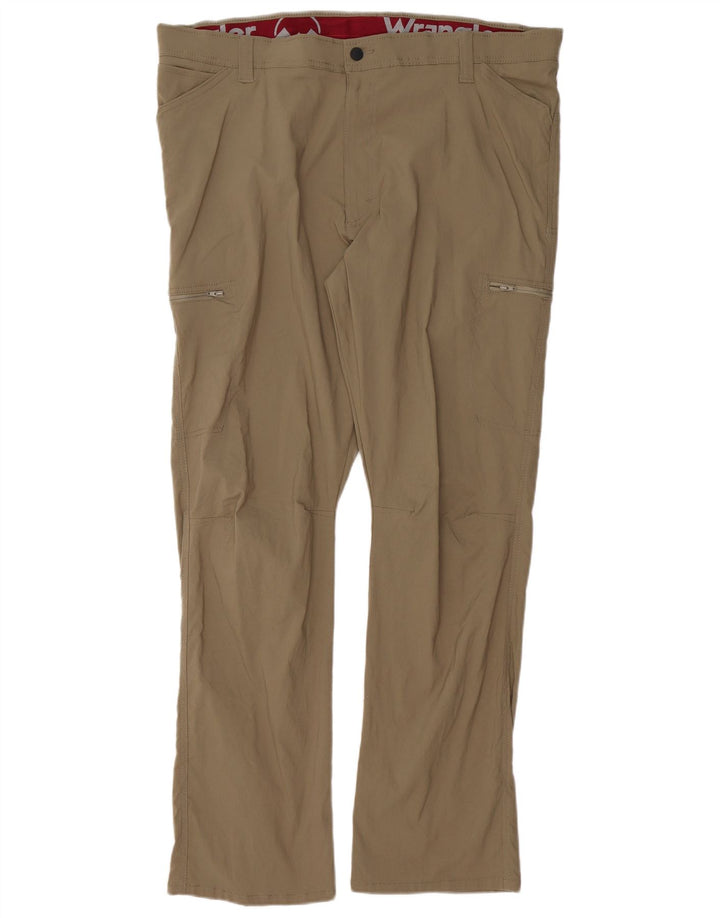 Pantaloni cargo drepti pentru bărbați WRANGLER W40 L32 Nailon kaki