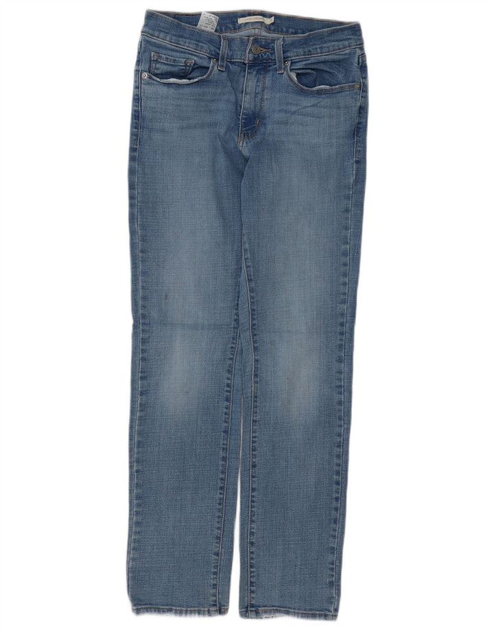 Blugi drepti clasici pentru femei LEVI'S US 4 Small W27 L30 Bumbac albastru