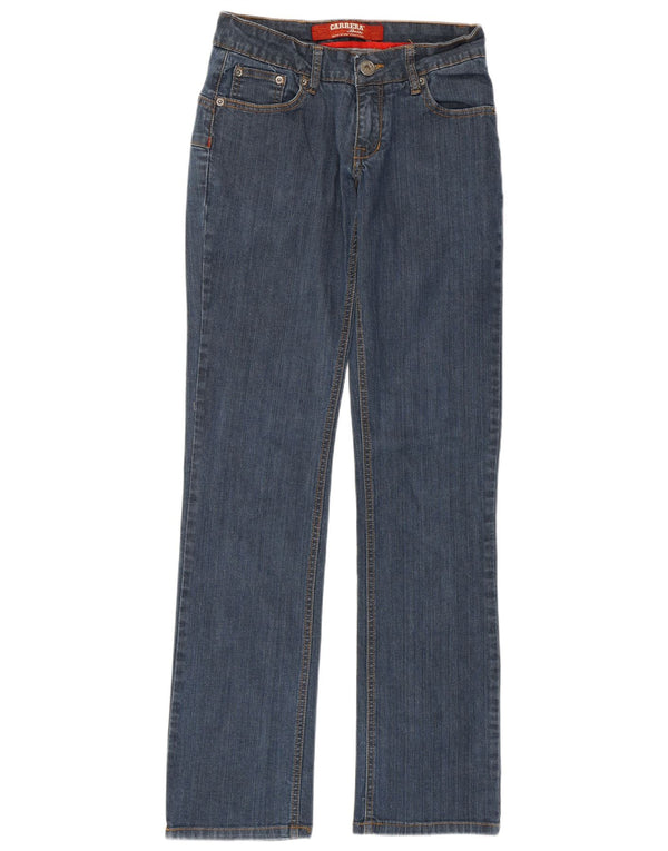 CARRERA Blugi Drepți Femei IT 42 Medium L28 L33 Bumbac Albastru
