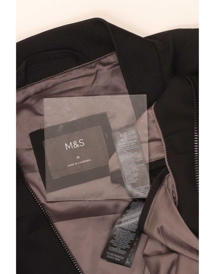 Geacă Bomber pentru bărbați Marks & Spencer UK 38 Poliester mediu negru