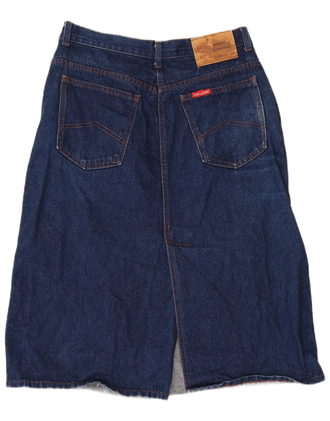 Fusta de blugi pentru femei Carrera W36 XL bumbac bleumarin