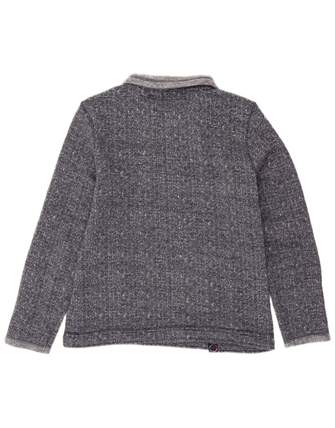 WEIRD FISH Hanorac pentru bărbați cu fermoar și gât