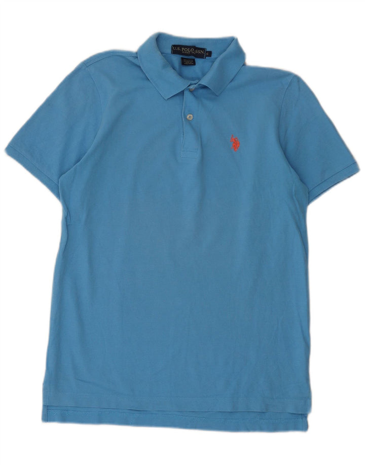 U.S. Polo Assn. Cămașă Bărbați Mic Albastru Bumbac