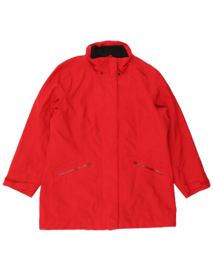 Jachetă de ploaie Schoffel pentru femei UK 20 2XL poliester roșu