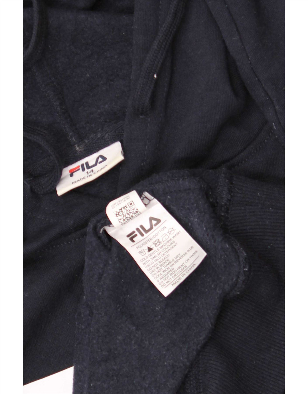 Pulover Fila Băieți Graphic Hanocă 13-14 Ani Bleumarin Poliester