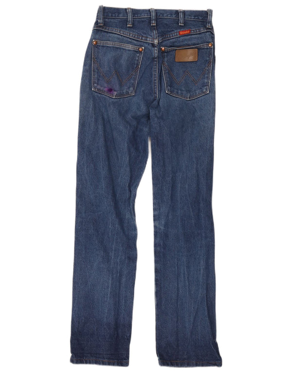Blugi drepti pentru femei Wrangler US 5 Small W26 L30 Bumbac albastru
