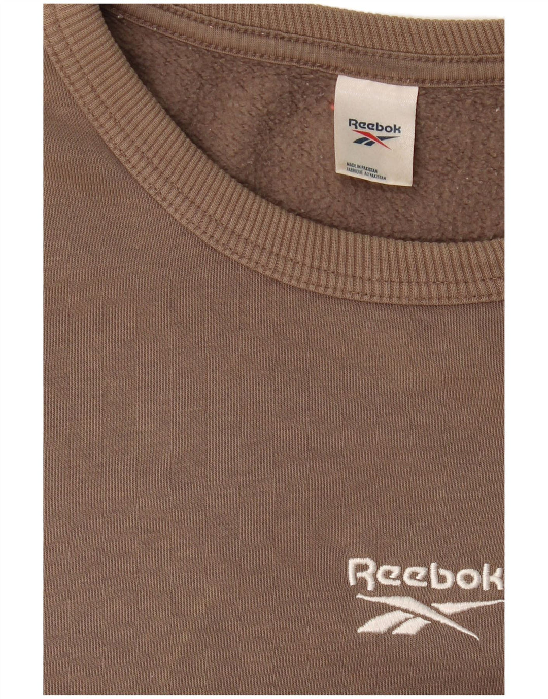 Pulover pentru bărbați REEBOK loose fit, maro mediu