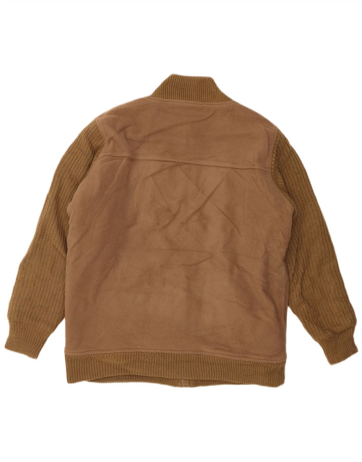 James Pringle Jachetă Bomber pentru bărbați, cu tăiere largi, UK 36 Poliester maro mic