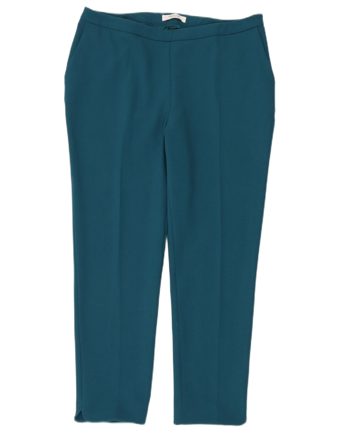 Pantaloni chino conici pentru femei JACQUES VERT UK 16 Large W36 L30 Blue