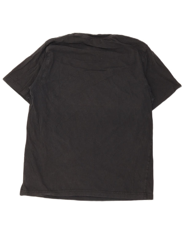 Tricou grafic pentru bărbați Kappa Top Medium Black Bumbac