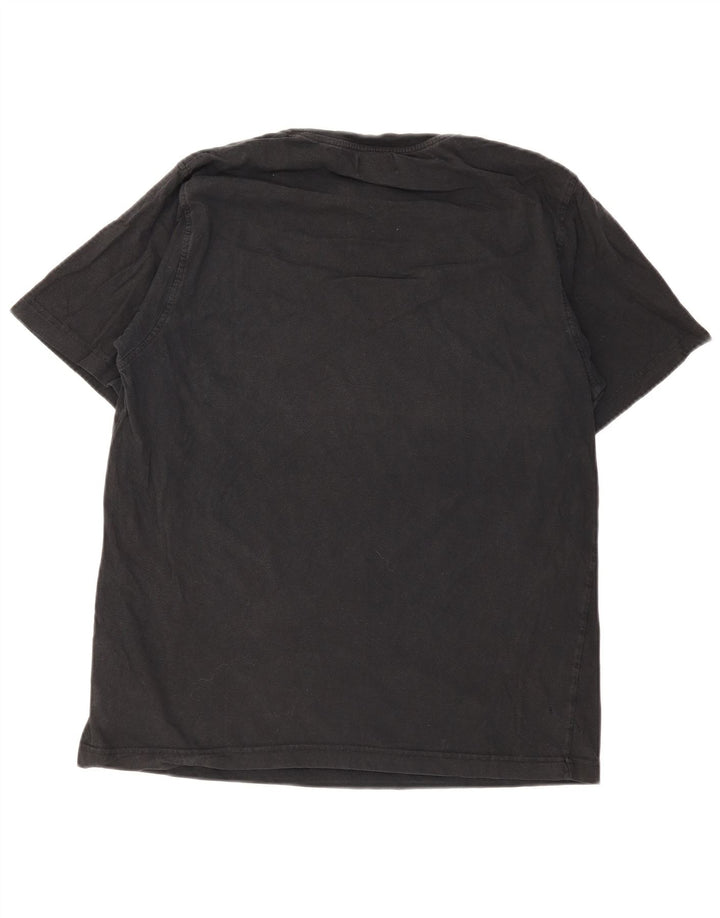 Tricou grafic pentru bărbați Kappa Top Medium Black Bumbac