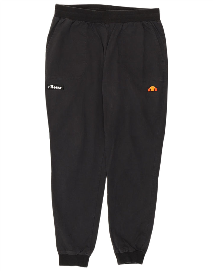 Pantaloni de trening grafic pentru femei ELLESSE Pantaloni de jogging UK 16 Large Black