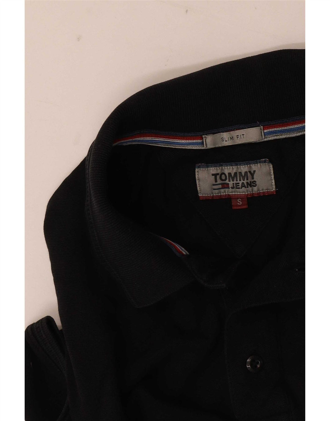 Tricou polo slim fit Tommy Hilfiger pentru bărbați, negru